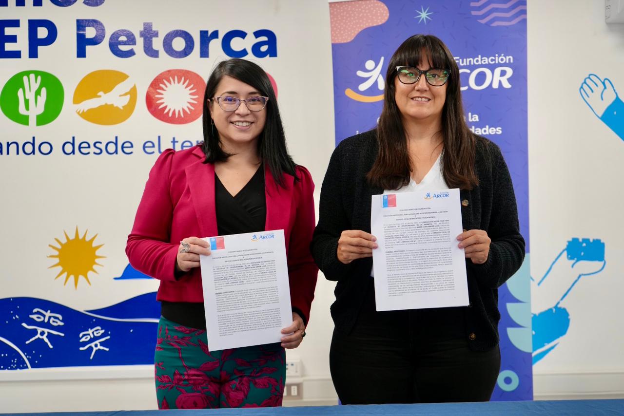 Nuevo convenio con Fundación Arcor fortalecerá la primera infancia